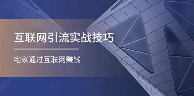 互联网引流实操技巧(适合微商，吸引宝妈)，宅家通过互联网赚钱（17节）-财富区