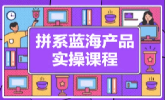 拼系冷门蓝海产品实操课程，从注册店铺到选品上架到流量维护环环相扣-财富区