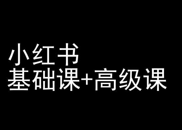 小红书基础课+高级课-小红书运营教程-财富区