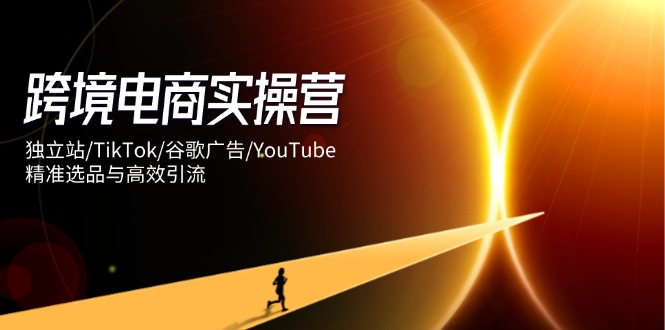 跨境电商实操营：独立站/TikTok/谷歌广告/YouTube，精准选品与高效引流-财富区
