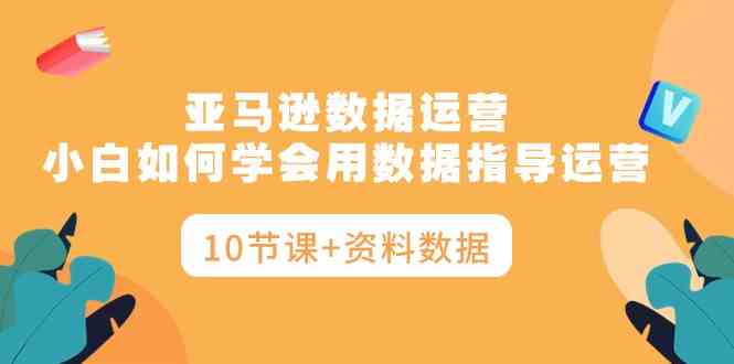 （10158期）亚马逊数据运营，小白如何学会用数据指导运营（10节课+资料数据）-财富区