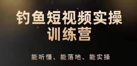 0基础学习钓鱼短视频系统运营实操技巧，钓鱼再到系统性讲解定位ip策划技巧-财富区