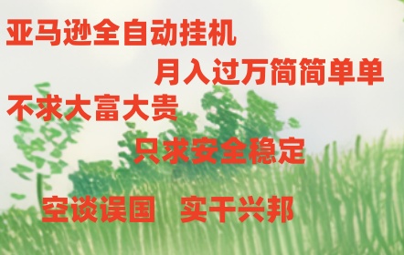 （11124期）亚马逊全自动浏览挂机-财富区