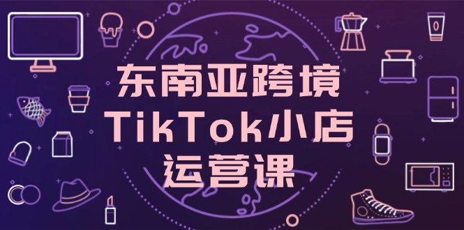 东南亚跨境TikTok小店运营课，掌握店铺设置与流量转化核心技巧-财富区