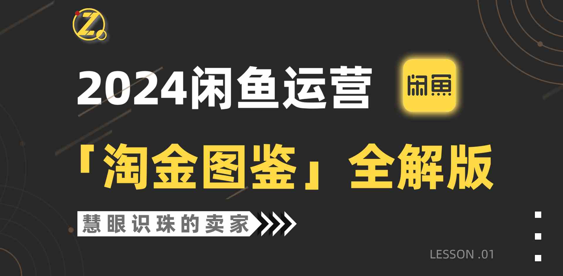 （9738期）2024闲鱼运营，【淘金图鉴】全解版-财富区