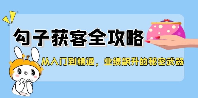 （12247期）从入门到精通，勾子获客全攻略，业绩飙升的秘密武器-财富区