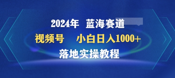 2024年视频号蓝海赛道百家讲坛，小白日入1000+，落地实操教程-财富区
