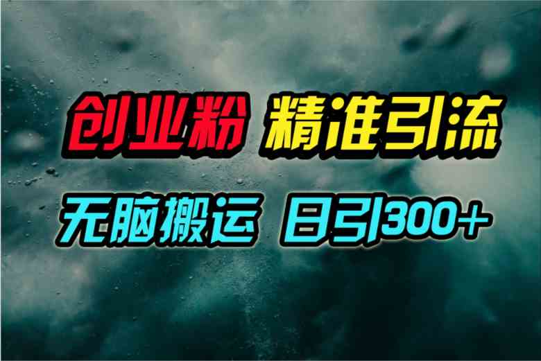 （9875期）视频号纯搬运日引300+创业粉教程！-财富区