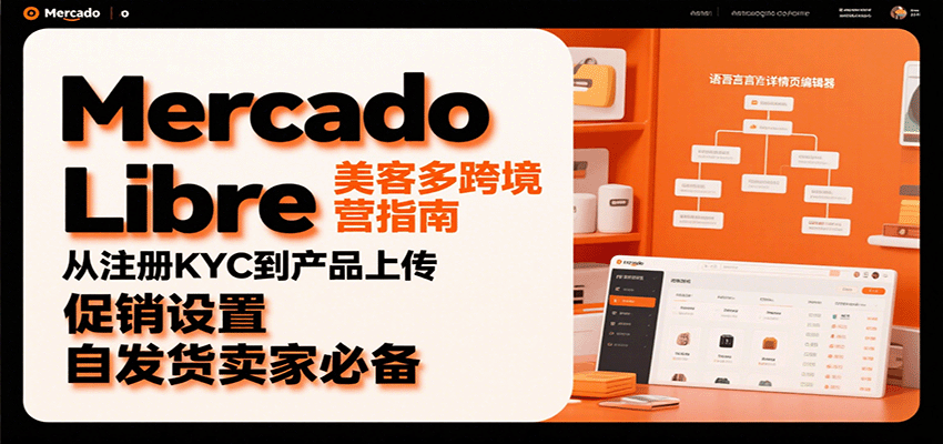 Mercado Libre 美客多跨境运营指南：从注册KYC到产品上传、促销设置，自发货卖家必备-财富区