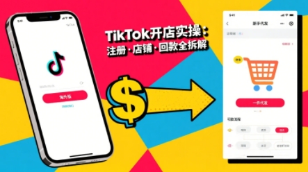 TikTok从开店到投流的进阶课，从基础实操到高阶技巧一网打尽-财富区