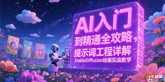 AI入门到精通全攻略，提示词工程详解，StableDiffusion绘画实战教学-财富区
