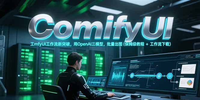 ComfyUI工作流新突破，用OpenAI三模型，批量出图(保姆级教程+工作流下载)-财富区