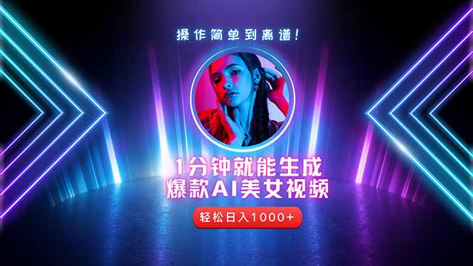 2025年最强副业：用AI做短视频，从零开始打造爆款账号！-财富区