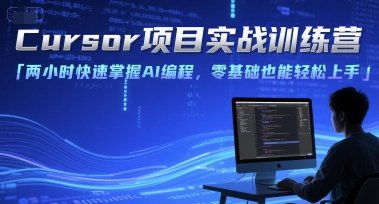 Cursor项目实战训练营，两小时快速掌握AI编程，零基础也能轻松上手-财富区