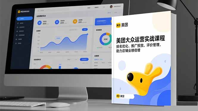 美团大众运营实战课程，排名优化、推广投放、评价管理，助力店铺业绩倍增-财富区