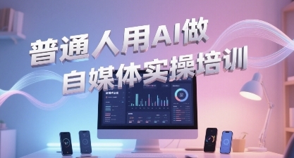 普通一个人用AI做自媒体，助你轻松开启AI自媒体创作之路-财富区