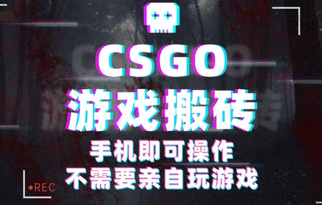 CSGO游戏挂机捡漏，单日扫货500+，年底小高峰上车可吃肉，手机即可操作…-财富区