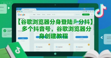 谷歌浏览器分身登陆多个抖音号，谷歌浏览器分身创建教程-财富区