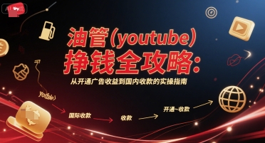 油管(youtube)挣钱全攻略：从开通广告收益到国内收款的实操指南-财富区