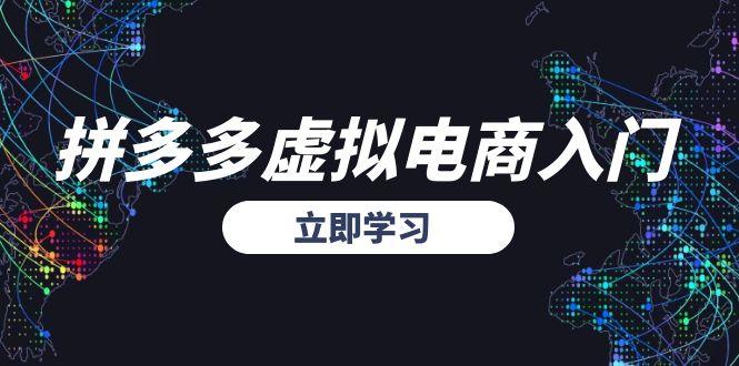 拼多多虚拟电商入门，精准选品方法论，无货源模式起盘技巧-财富区