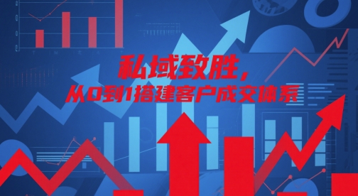 私域致胜，从0到1搭建客户成交体系-财富区