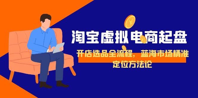 淘宝虚拟电商起盘，开店选品全流程，蓝海市场精准定位方法论-财富区