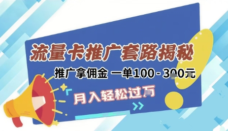 2025年外面卖1500的流量卡项目最新玩法，绿色无门槛对新手非常友好，日入3张+-财富区