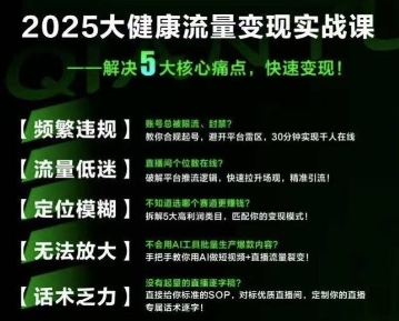 大健康流量全域新增长8.0，三月底线下课视频，大健康万亿蓝海，从类目突围到模式迭代-财富区