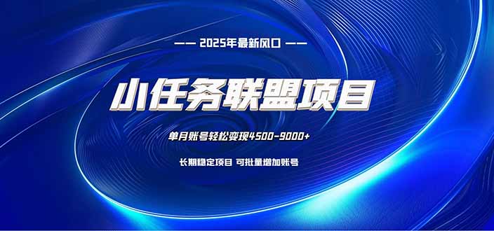 小任务联盟项目：一台电脑每天只需10分钟，轻松简单稳定-财富区