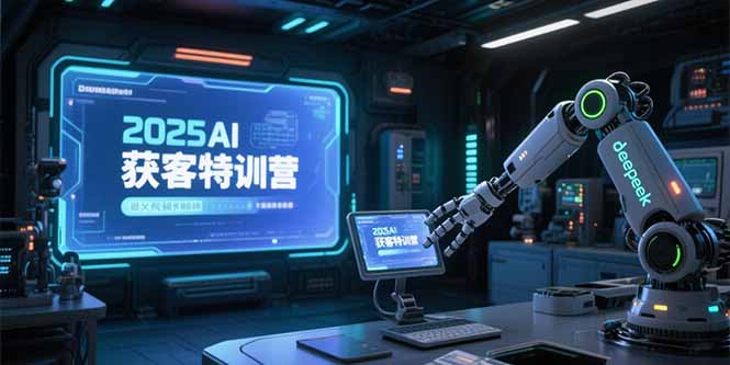 2025AI获客特训营，AI图文视频全制作，deepseek工具实操教学-财富区
