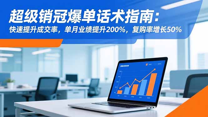 超级销冠爆单话术指南：快速提升成交率，单月业绩提升200%，复购率增长50%-财富区