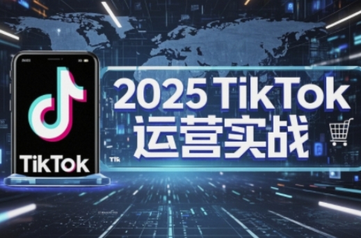 2025TikTok电商运营，掌握TikTok店铺运营核心技巧，实现低成本高转化-财富区