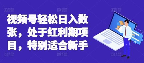 视频号轻松日入数张，处于红利期项目，特别适合新手-财富区